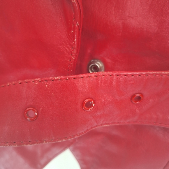 Code Nouveau Vintage Leather Jacket Size S - Picture 9 of 13